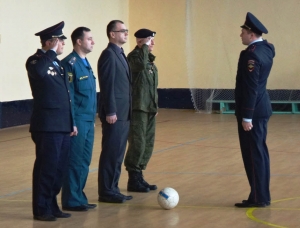 Воскресенские полицейские приняли участие в турнире по мини-футболу