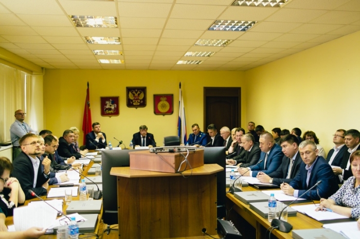 Первое заседание Совета депутатов городского округа Воскресенск