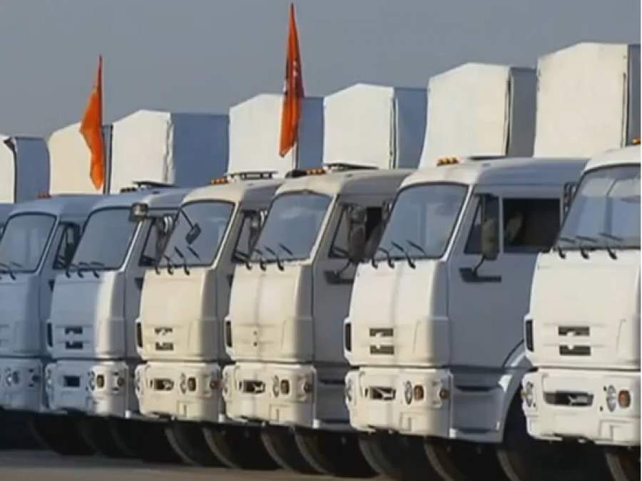 Седьмой гуманитарный конвой отправился на Донбасс