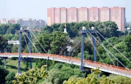 На время ремонта закроют пешеходный мост через Москву-реку