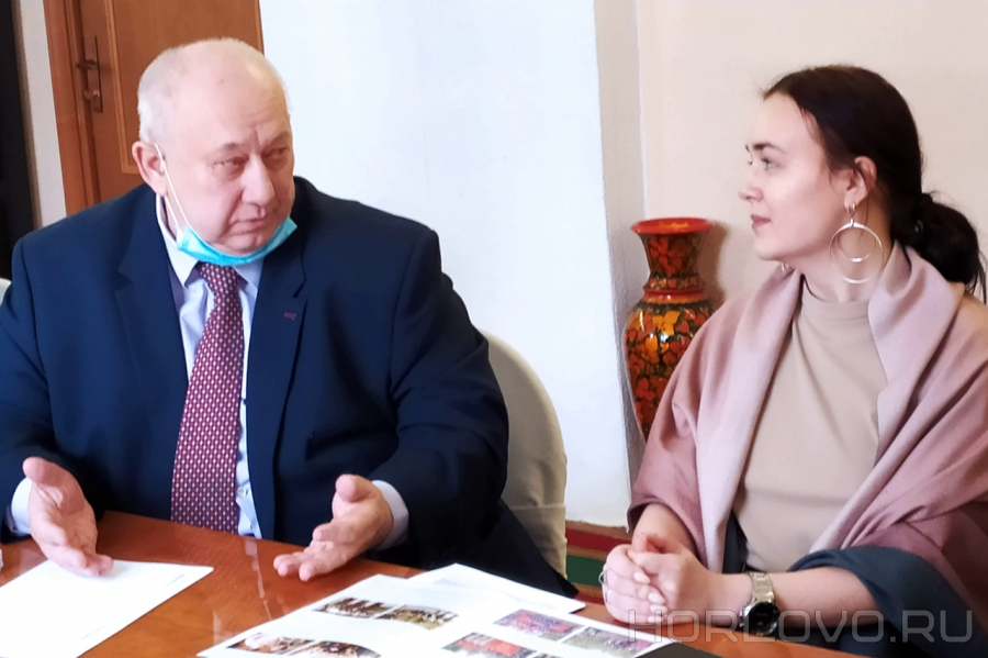 Встреча с правнучкой Ахмета Симаева – воскресенского журналиста, соратника Мусы Джалиля