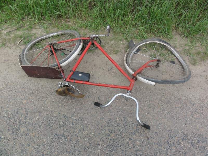 Авария с участием велосипедиста 