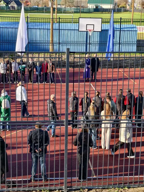 В Хорлово открыли новую спортплощадку