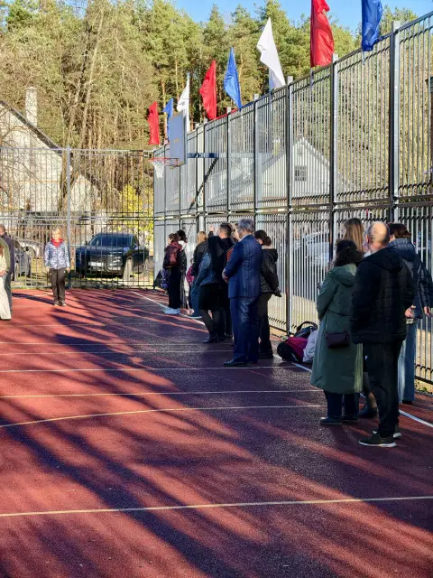 В Хорлово открыли новую спортплощадку