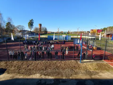 В Хорлово открыли новую спортплощадку