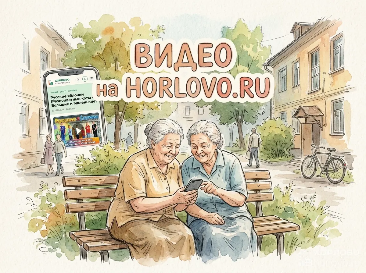 На horlovo.ru появился раздел «Видео»