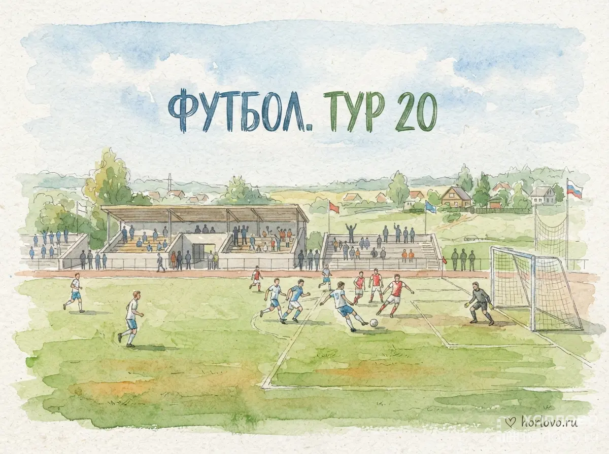 Футбол Воскресенска, 20-й тур: Гигант укрепил лидерство