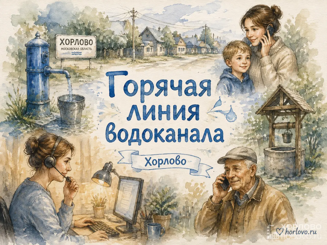 Круглосуточная горячая линия Мособлводоканала