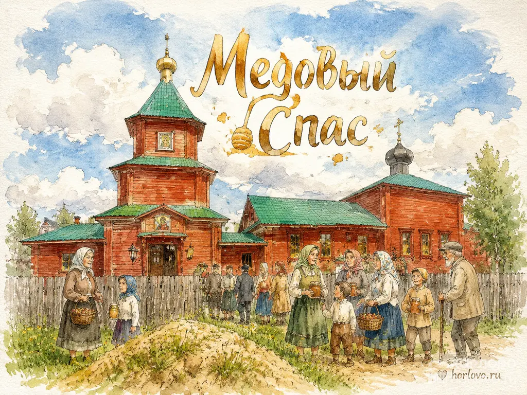 С Медовым Спасом, дорогие жители и гости Хорлово!