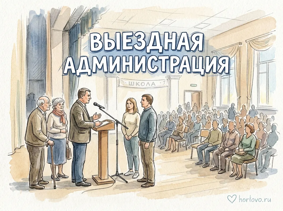 Выездная администрация пройдёт в Хорлово 10 сентября