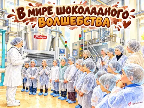 Первоклассники из Хорлово побывали на фабрике «Победа вкуса»