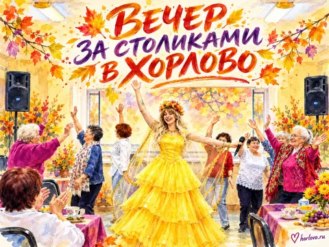 В Хорлово прошёл вечер за столиками проекта «Активное долголетие»