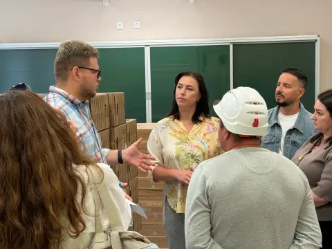 Капремонт школы в Хорлово завершён на 95% к 1 сентября