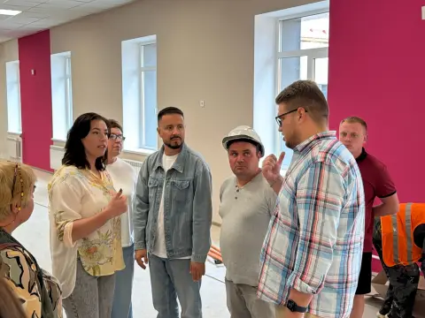 Капремонт школы в Хорлово завершён на 95% к 1 сентября