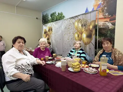 В Хорлово прошёл вечер за столиками проекта «Активное долголетие»