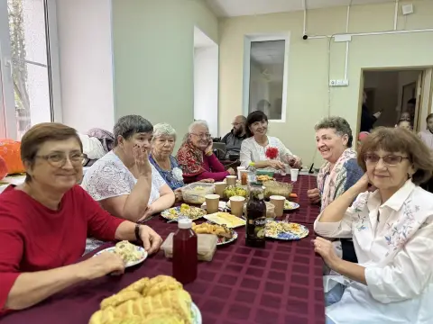 В Хорлово прошёл вечер за столиками проекта «Активное долголетие»