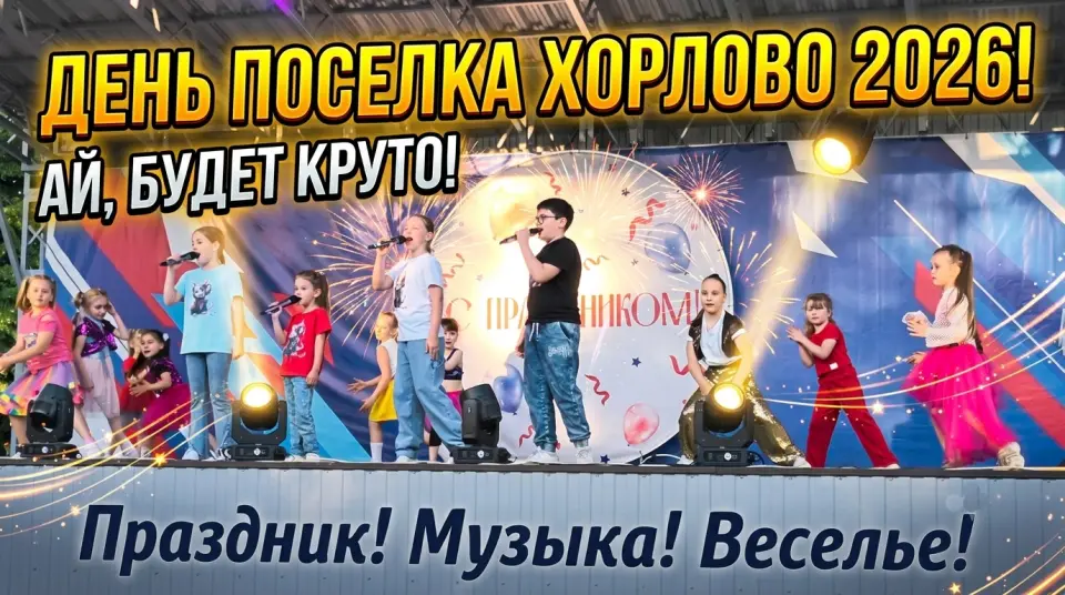 Ай, будет круто! День поселка Хорлово 2026